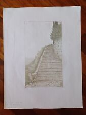 Ugonia litografia scalinata usato  Ravenna