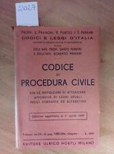 Codice procedura civile usato  Italia