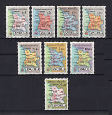 Portugal Angola 1955 MAPS MAPAS #379/386 conjunto completo, sem marca de charneira, muito bom estado comprar usado  Enviando para Brazil