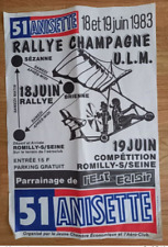 Affiche rallye champagne d'occasion  Troyes