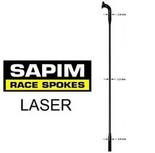 Sapim 14g Laser J Bend BLACK Stainless Spokes FACTORY LENGTHS SPECIAL ££ for sale  Shipping to South Africa