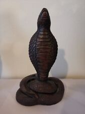 Cobra snake figurine for sale  WALLINGTON