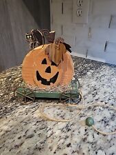 Wooden pumpkin black for sale  Miami