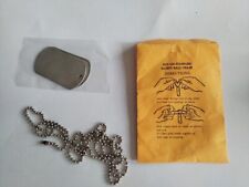 Army tags ww2 for sale  WINCHESTER