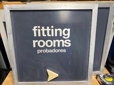 Fitting rooms signs for sale  Alamo