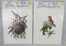 Vintage bird prints for sale  Shipping to Ireland