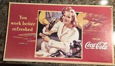 Vintage coke sign for sale  Oak Creek
