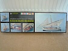 VINTAGE PANART MANTUA SICILIAN CARGO BOAT SANTA LUCIA WOODEN BOAT KIT 1:30 SCALE, used for sale  Shipping to South Africa