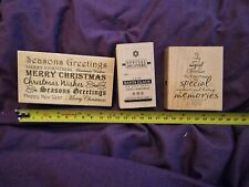 Christmas wording wooden for sale  HATFIELD