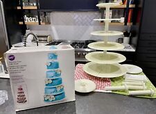 Wilton Towering Tiers Cupcake and Dessert Stand 6 TIERS UPC 0070896078926, used for sale  Shipping to South Africa
