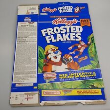 Kellogg's Frosted Flakes Cereal com Donkey Kong Country Super Nintendo SNES promocional, usado comprar usado  Enviando para Brazil