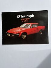 Triumph tr7 sales for sale  LONDON