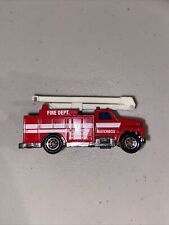 1989 Matchbox Red FIRE DEPT Utility Truck NO BUCKET PREOWNED for sale  Shipping to South Africa