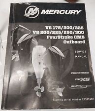 Used, Mercury 90-8M0124302 Service Manual V6 & V8 FourStroke CMS Outboard  for sale  Shipping to South Africa