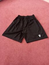 Macron black shorts for sale  CHELMSFORD