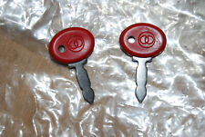 Used, 2 x Genuine CNH 47126500 Ignition Key, Case IH JX95, JX1075C, FARMALL 90, JX1085 for sale  Shipping to South Africa