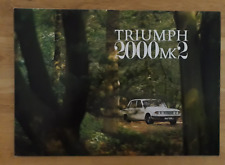 Triumph 2000 mk2 for sale  BOURNE