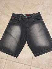 Shorts jeans vintage masculino Southpole preto tamanho 38 raro! comprar usado  Enviando para Brazil