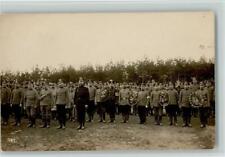 Used, 13014569 - regiment stands tight - soldiers have Kraenze with them photo AK WW I for sale  Shipping to South Africa