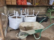 Used, Topsoil good quality. Sold in mini jumbo bags 175kg free local delivery  for sale  BRADFORD