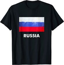 NUEVO LIMITADO Bandera de Rusia Camisa Diseño Ruso Gran Regalo Idea Premium Camiseta, usado segunda mano  Embacar hacia Argentina