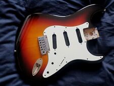 Usado, Fender American Deluxe Stratocaster 2009 parte cuerpo cargado Sunburst Alder ¡L@@K!¡! segunda mano  Embacar hacia Mexico