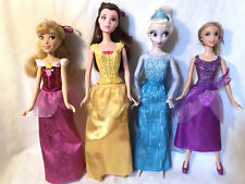 Disney Princess Dolls Rapunzel, Elsa, Belle and Aurora x4 Bundle for sale  LONDON