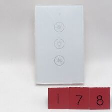 Interruptor de luz inteligente WiFi 2 gangues MOES toque de parede painel de vidro temporizador regulável, usado comprar usado  Enviando para Brazil