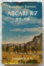 Paolo Caccia Dominioni-Ascari k7 1935-1936 Longanesi & C. Pagine 669, usato usato  Italia