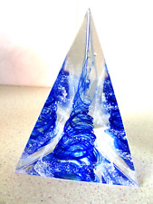 Pyramid shape glass for sale  DROITWICH