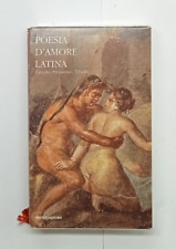 Poesia amore latina usato  Bologna