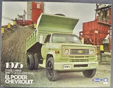 Camión de volteo Chevrolet CS-60 1975 hoja de folleto excelente original 75 GM-México segunda mano  Embacar hacia Argentina
