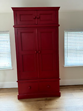 Pine armoire cupboard for sale  TRURO