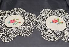 Vintage roses embroidery for sale  Vicksburg