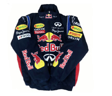 Używany, Adults F1 Team Racing Red Bull Embroidery Cotton Padded Zip Racing Jacket na sprzedaż  Wysyłka do Poland