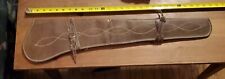 vintage leather lined rifle scabbard 29" long for sale  Smyrna