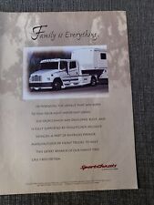 Camión grúa publicitaria Freightliner 1999 chasis deportivo  segunda mano  Embacar hacia Argentina