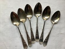Set silver teaspoons for sale  SKEGNESS