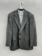 Blazer masculino coleção executiva tamanho 40R cinza lã mistura de seda casaco esportivo comprar usado  Enviando para Brazil