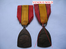 Belgian commemorative medals d'occasion  Expédié en Belgium