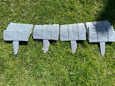 plastic picket fence for sale  NEWENT