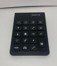 Aoiktye 2 Wireless Keyboard for Procreate, Bluetooth Shortcut Drawing Tested, used for sale  Shipping to South Africa