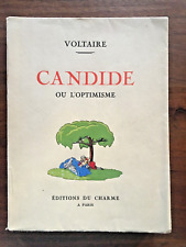 Voltaire candide optimiste d'occasion  Créon