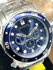 Relógio masculino Invicta 0070 Pro Diver mostrador azul prata quartzo cronógrafo 48mm comprar usado  Enviando para Brazil