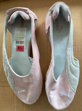 Zapatos para mujer Puma Impulse Cat talla 8 1/2 rosa/blanco vintage gamuza segunda mano  Embacar hacia Mexico