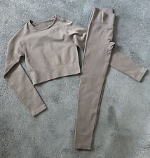 Taupe ribbed leggings for sale  GILLINGHAM