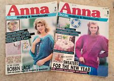 Anna knitting needlecraft for sale  OXFORD