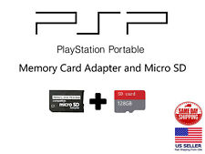 PSP Memory Card Adapter and 128GB Micro SD  for sale  Shipping to South Africa