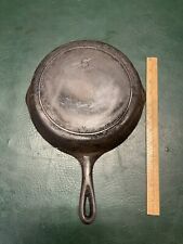 1940s Lodge 3 Notch Cast Iron Skillet # 6 w/ heat Ring for sale  Shipping to South Africa