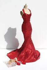 Tyler Wentworth RED HOT Gown and Accessories plus BONUS TONNER for sale  Brooklyn